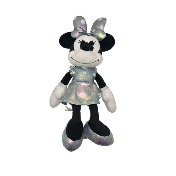 Minnie Mouse 100 Years Plush Toy Doll 2022 18" Collectors Gift New without Tags - Picture 2 of 6
